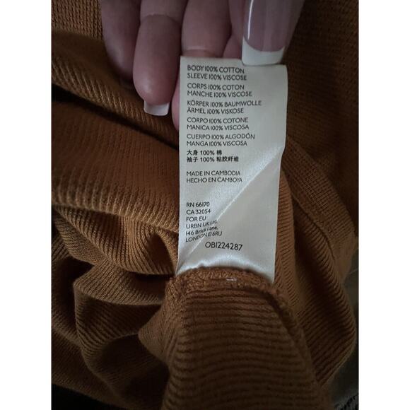 ANTHROPOLOGIE Annette Floral Print Sleeve Waffle Knit Top Size XS - Picture 12 of 12